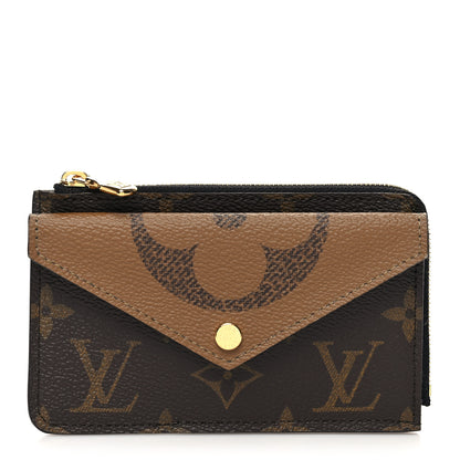 Louis Vuitton Reverse Monogram Recto Verso Card Holder Brown 1 of 8