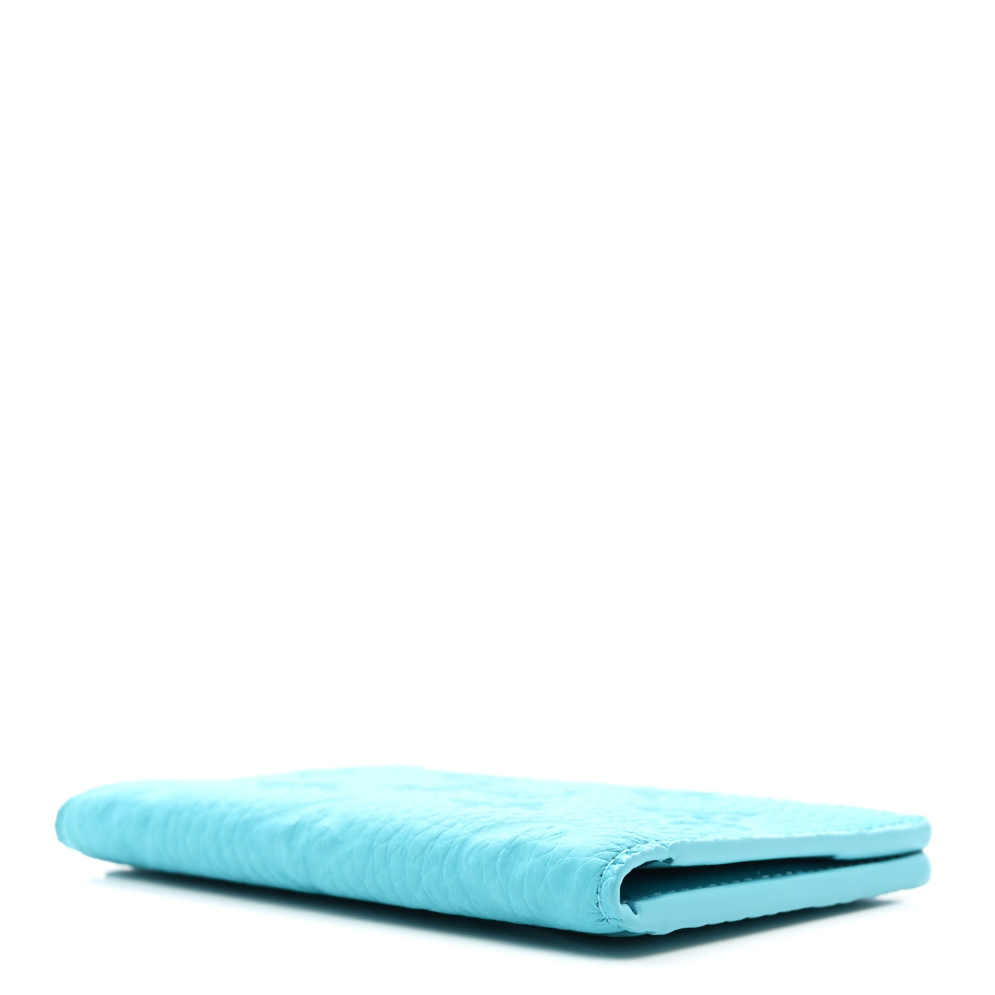 Taurillon Monogram Pocket Organizer Turquoise