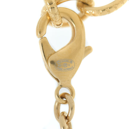 Chanel Pearl Crystal CC Short Necklace Gold 6 of 7