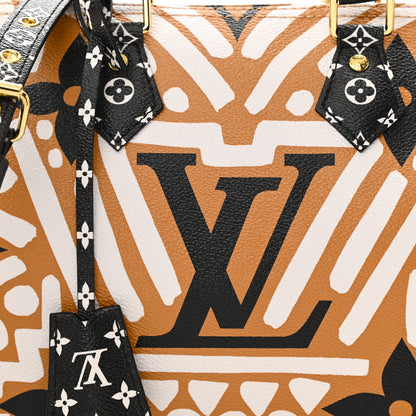 Louis Vuitton Monogram Giant Crafty Speedy Bandouliere 25 Creme Caramel 7 of 9