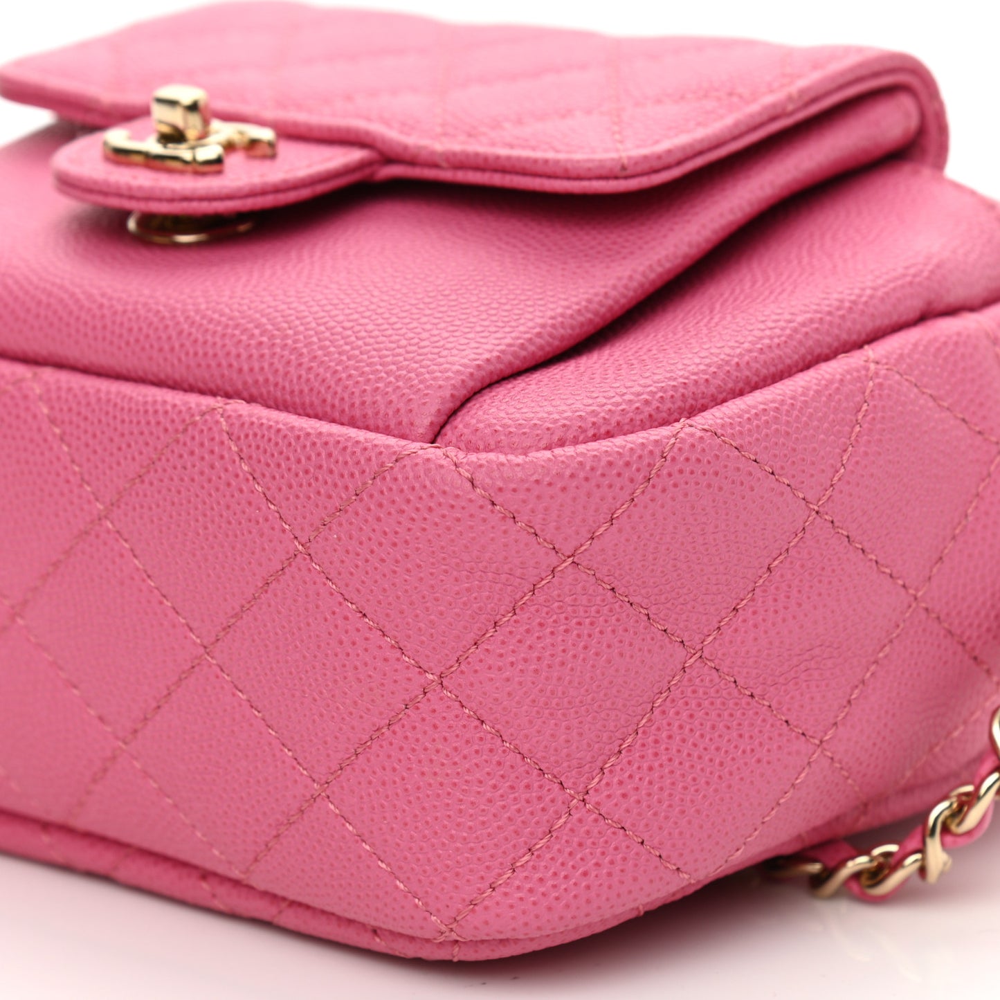 Caviar Quilted CC Day Camera Case Pink