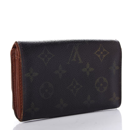 Louis Vuitton Monogram Porte-Monnaie Billets Tresor Wallet 3 of 11