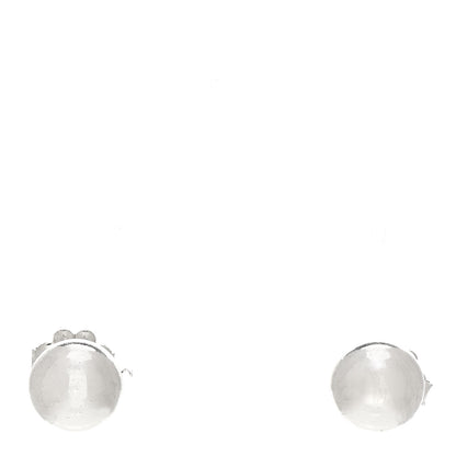 Tiffany Sterling Silver 8mm HardWear Ball Earrings 1 of 4