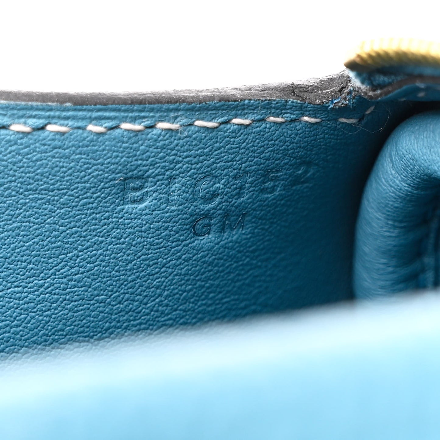 Taurillon Clemence Mini Lindy 20 Bleu Jean