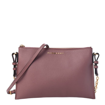 Burberry Grainy Calfskin Check Crossbody Clutch Bag 1 of 4