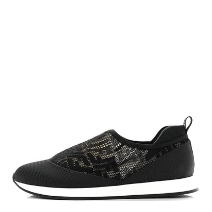 Fendi X SARAH COLEMAN Mesh FF Vertigo Runner Slip On Sneakers 36.5 Black 1 of 13