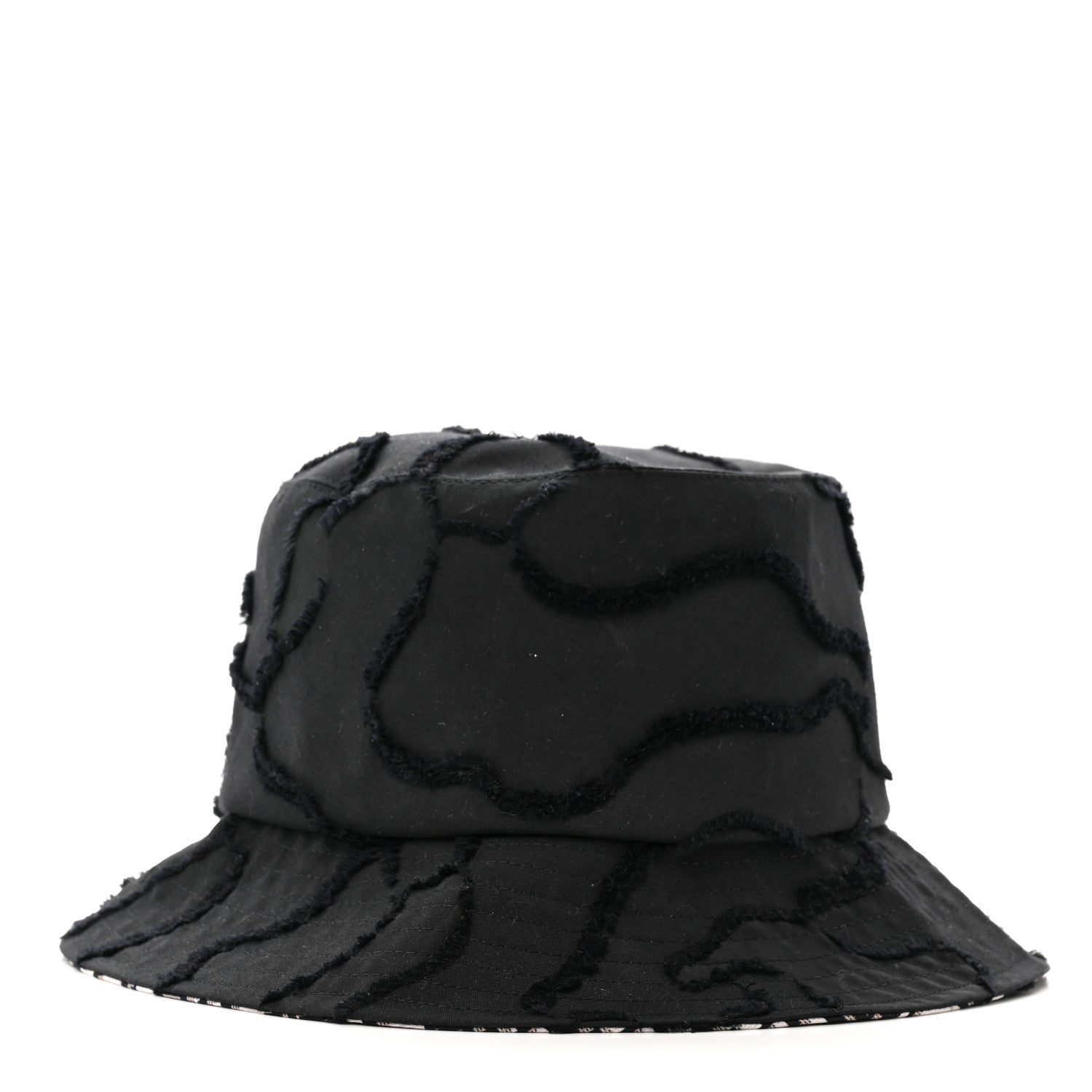 Christian Dior Camouflage Logo Bucket Hat 57 Black 1 of 7