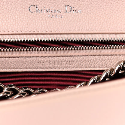 Christian Dior Grained Calfskin Medium Diorama Flap Bag Rose Poudre 7 of 16