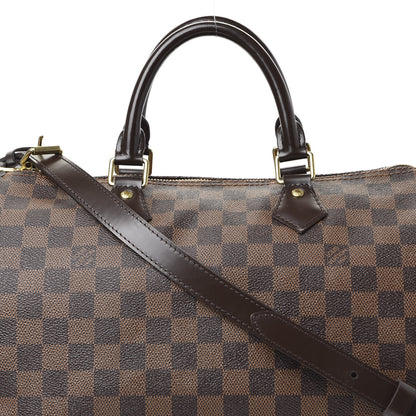 Louis Vuitton Damier Ebene Speedy Bandouliere 30 9 of 9