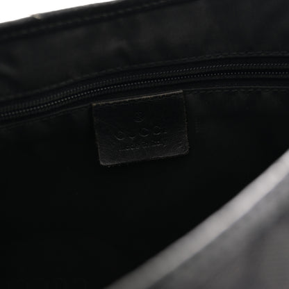 Gucci Monogram Jackie O Chain Hobo Black 6 of 13