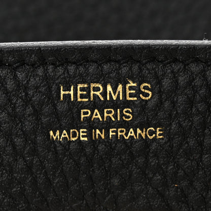 Hermes Togo Birkin 25 Black 6 of 13
