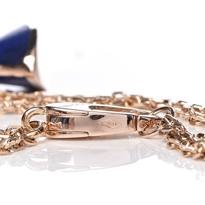 Bulgari 18K Rose Gold Lapis Lazuli Divas' Dream Bracelet 5 of 6