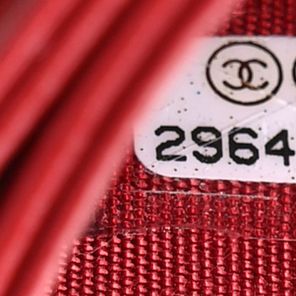 Chanel Lambskin Quilted Card Holder Red 8 of 8