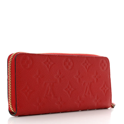 Louis Vuitton Empreinte Clemence Wallet Cherry 3 of 7