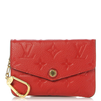 Louis Vuitton Empreinte Key Pouch Cherry 1 of 7