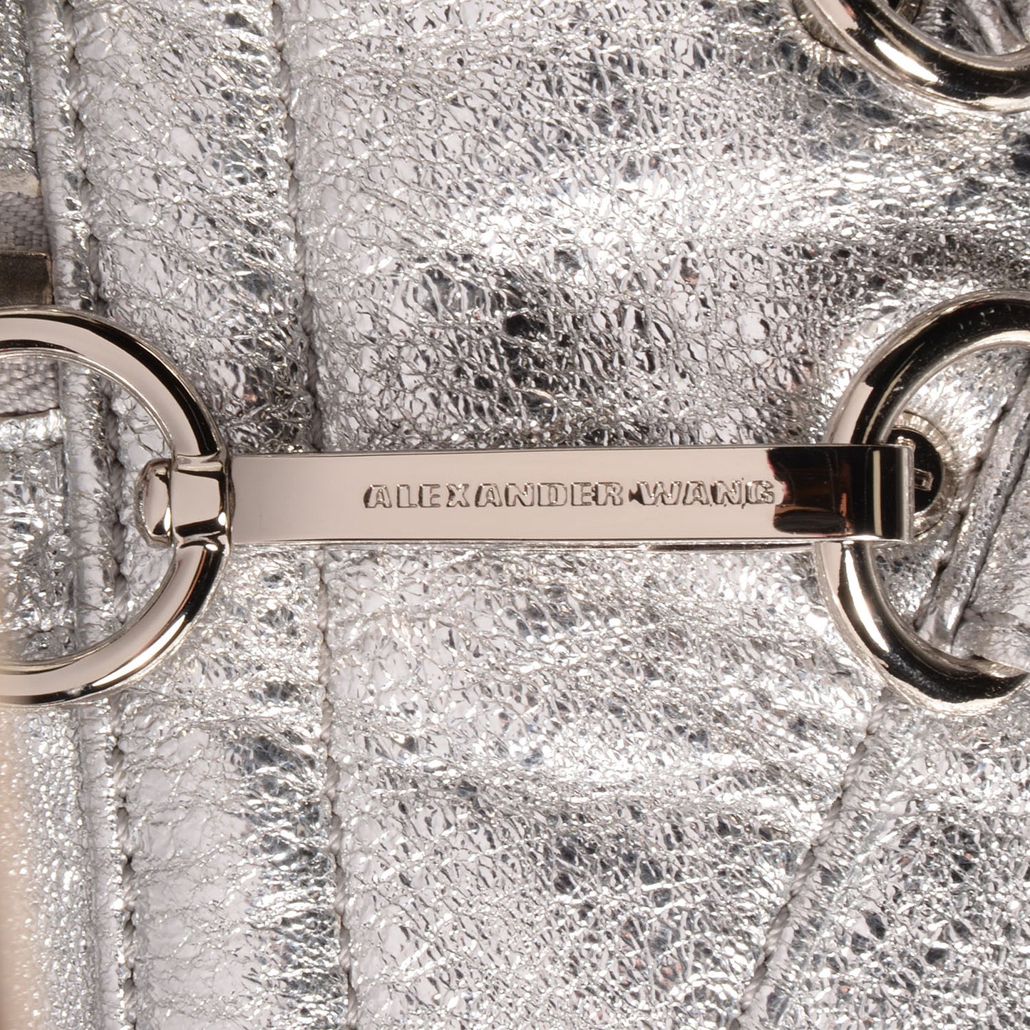 Rhodium Foil Marti Backpack Silver