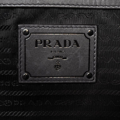 Prada Vitello Shine Tote Fumo 16 of 18