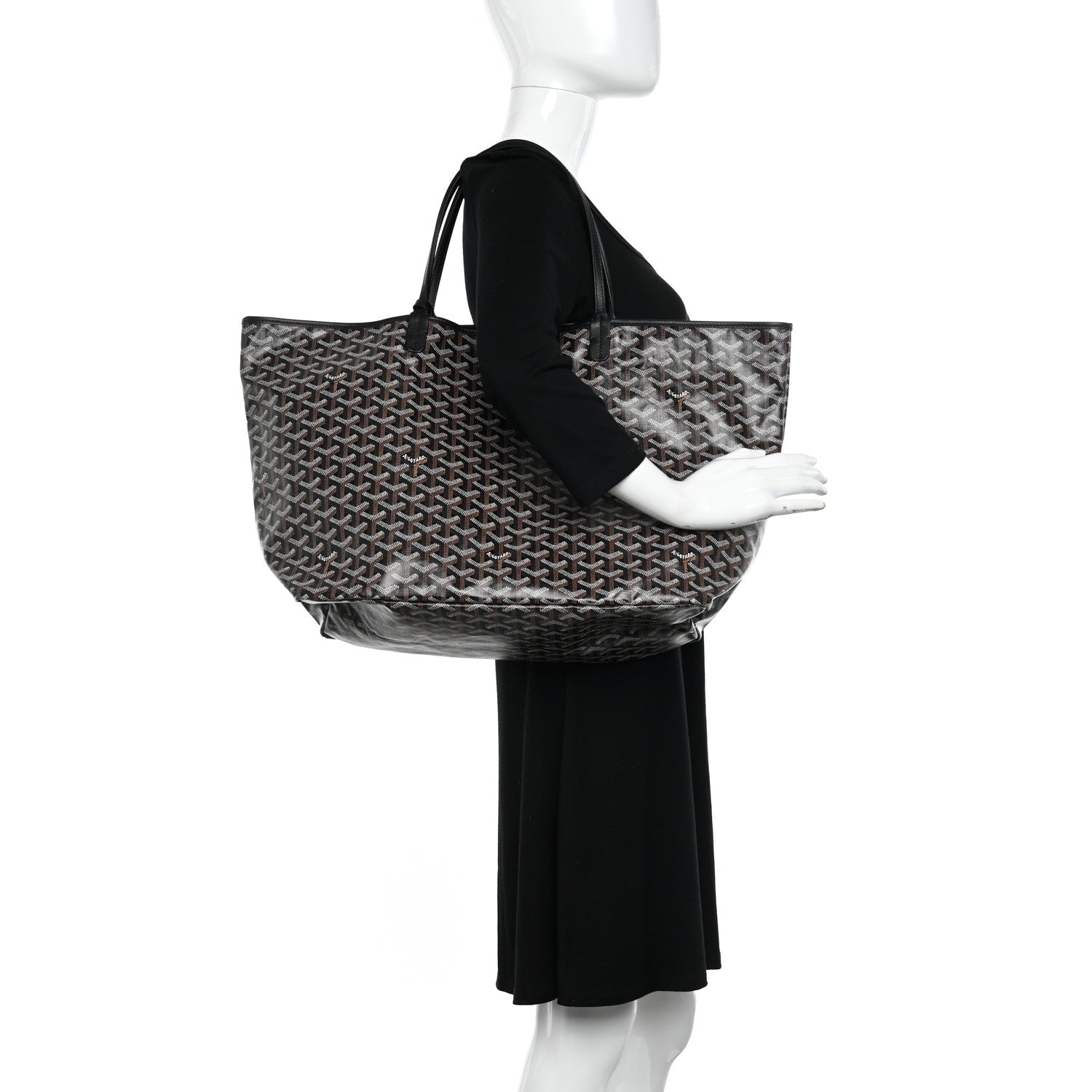 Goyard Goyardine Saint Louis GM Black 2 of 12