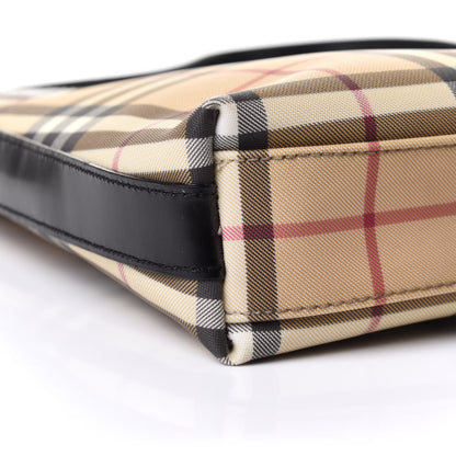 Burberry Vintage Check Shoulder Bag Black 10 of 11