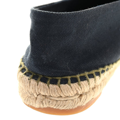 Chanel Fabric Biarritz CC Espadrilles 39 Blue Green 11 of 13