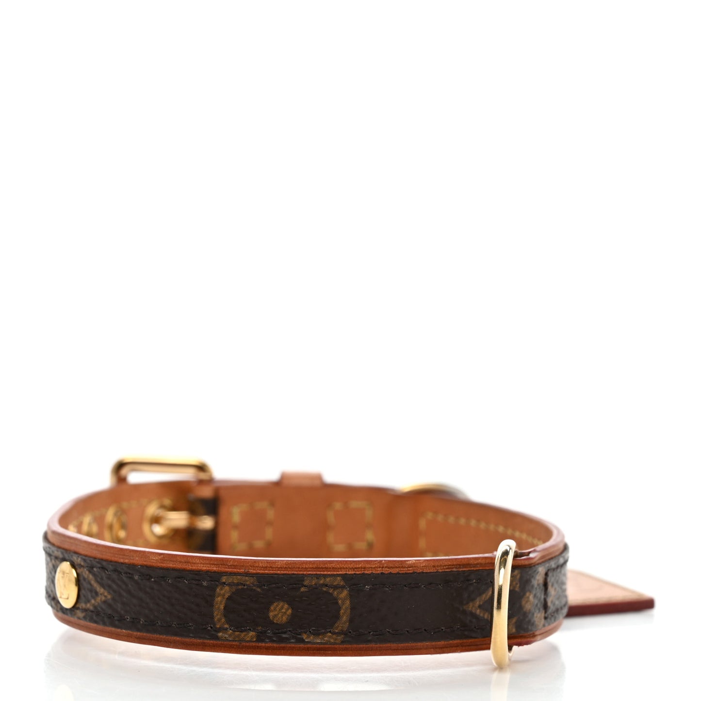 Monogram Baxter Dog Collar PM