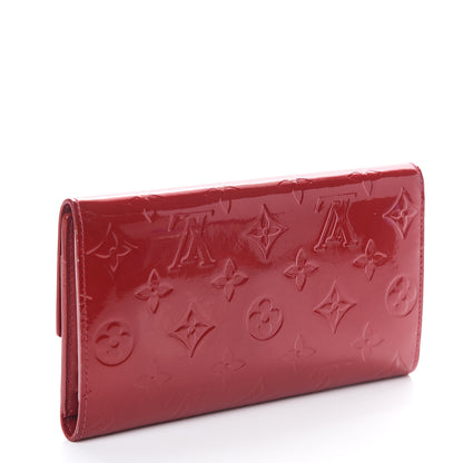 Louis Vuitton Vernis Porte Tresor International Wallet Pomme D'Amour 2 of 5