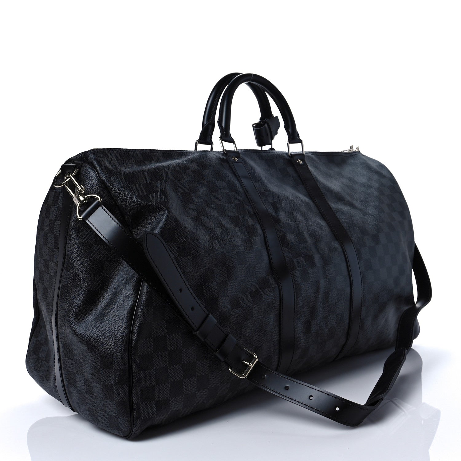 Louis Vuitton Damier Graphite Keepall Bandouliere 55 3 of 7