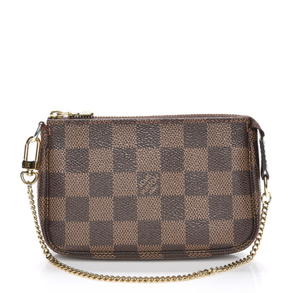 Louis Vuitton Damier Ebene Mini Pochette Accessories 1 of 6