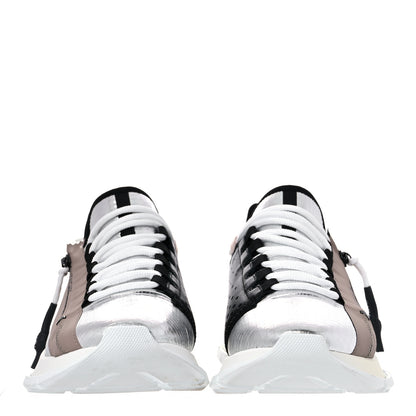 Givenchy Metallic Spectre Low Runners Sneakers 39 Silver Black 2 of 12