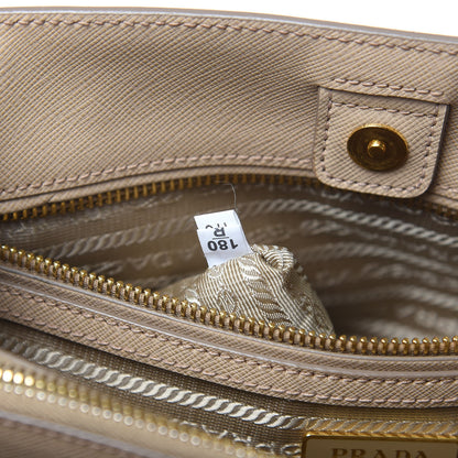 Prada Saffiano Lux Medium Tote Sabbia 7 of 15