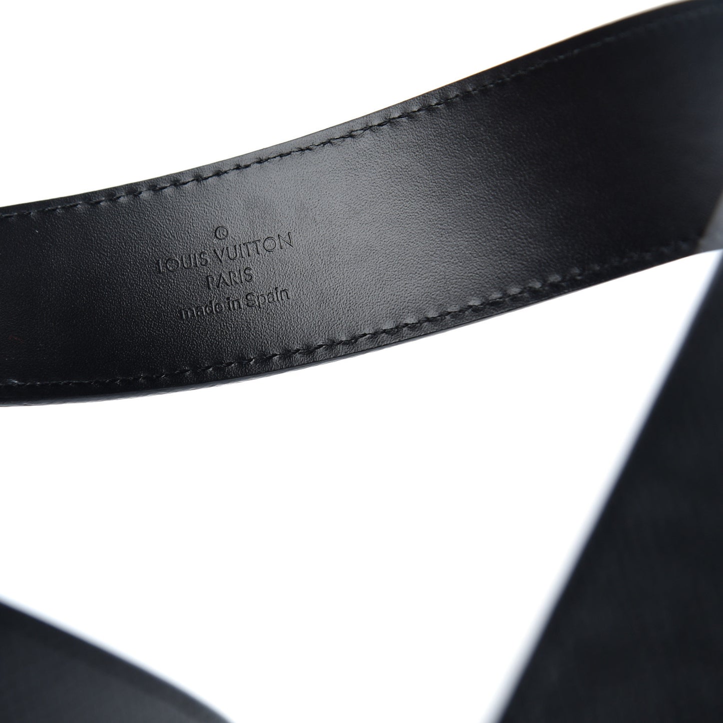 Taiga 35mm LV Initiales Belt 105 42 Ardoise