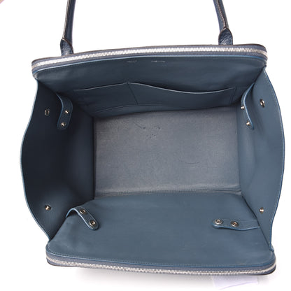 Celine Drummed Calfskin Suede Double Zip Trapeze Orage 5 of 11