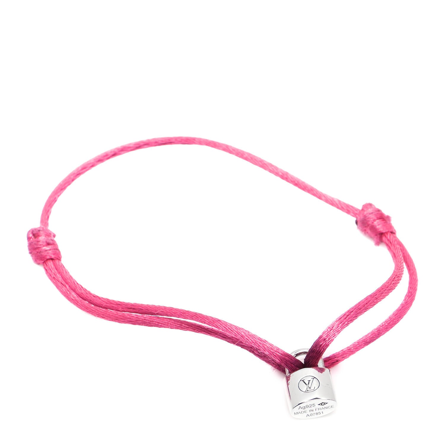 Louis Vuitton X UNICEF Sterling Silver Lockit Bracelet Freesia 1 of 4