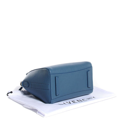 Givenchy Grained Goatskin Mini Antigona Mineral Blue 4 of 7