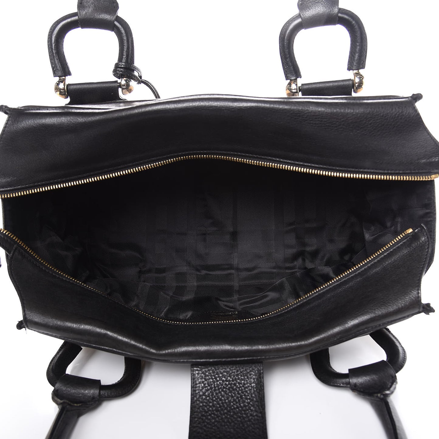 House Check Quilted Large Manor Tote Black