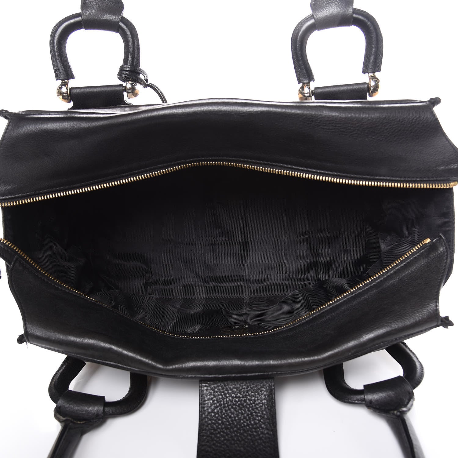 Burberry House Check Quilted Large Manor Tote Black 5 of 18