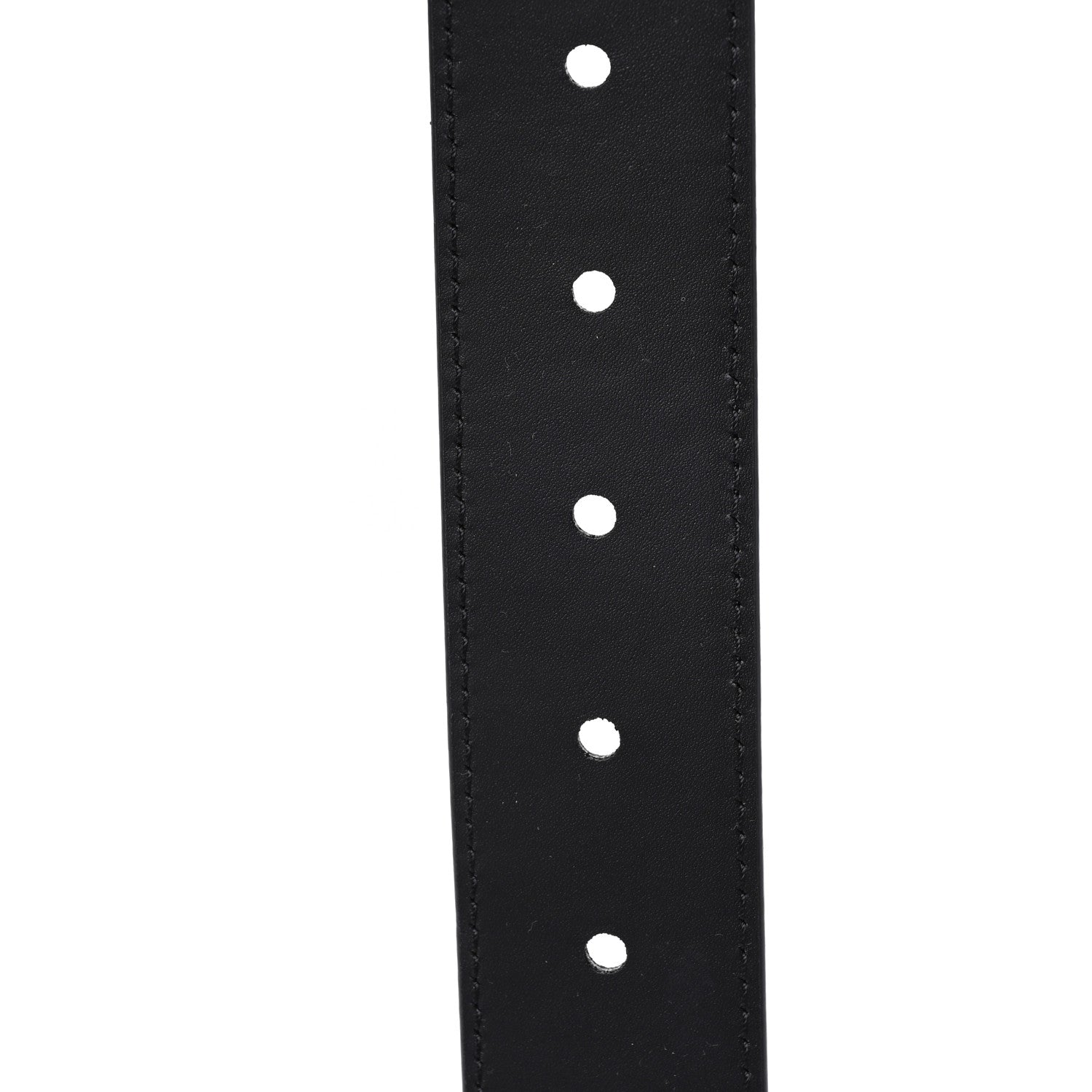 Louis Vuitton Calfskin 35mm Pont Neuf Belt 110 44 Black 3 of 4