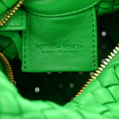 Bottega Veneta Rubber Intreccio Padded Mini Jodie Parakeet 6 of 9