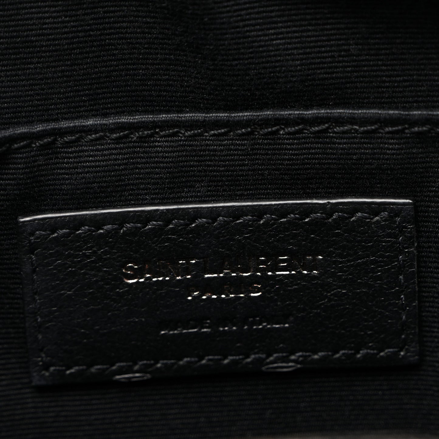 Calfskin Matelasse Monogram Lou Camera Bag Black