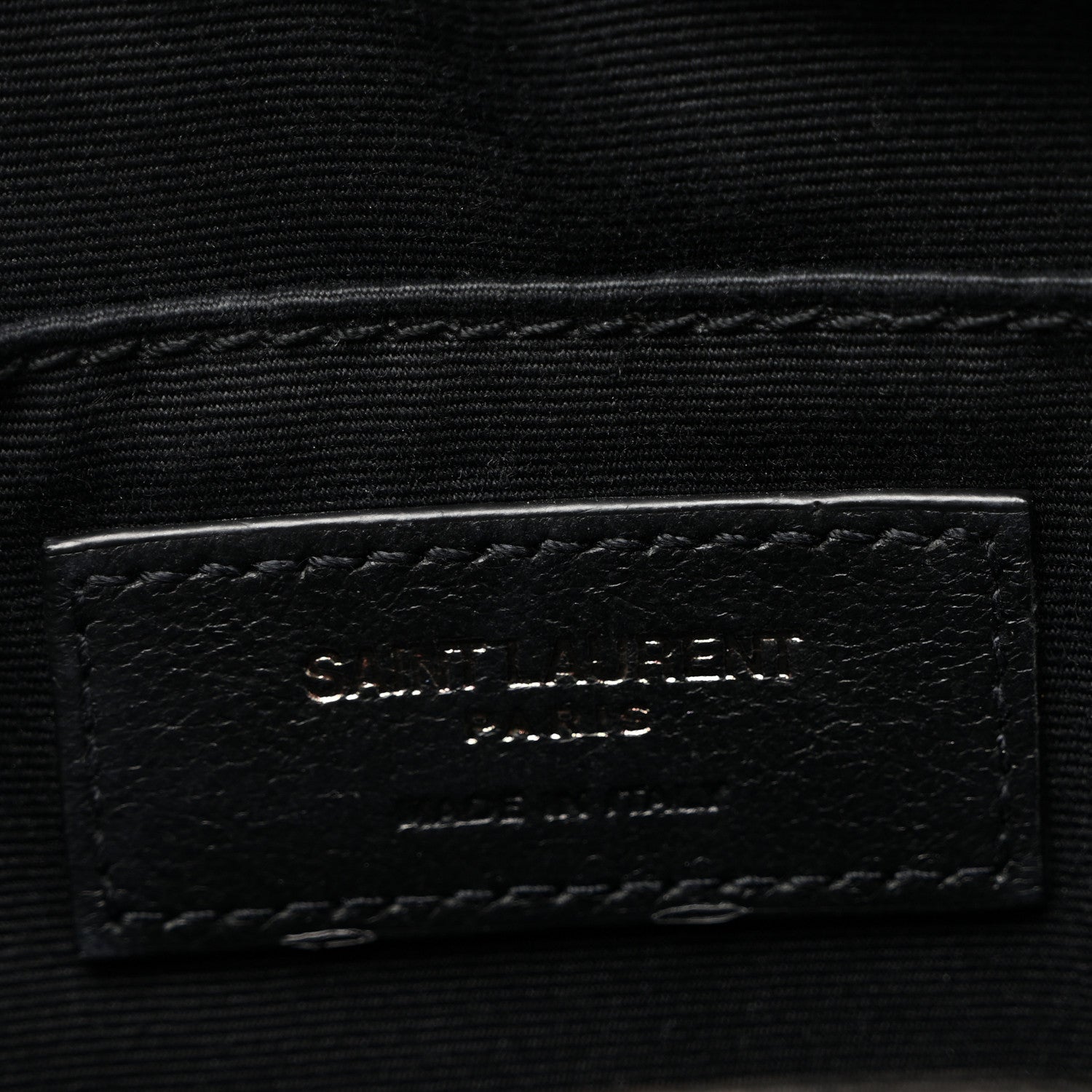 Saint Laurent Calfskin Matelasse Monogram Lou Camera Bag Black 6 of 10