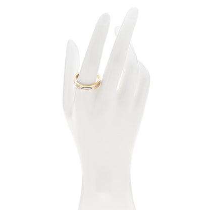 Cartier 18K Pink White Yellow Gold 4.8mm Vendome Louis Cartier Wedding Band Ring 64 10.75 2 of 6