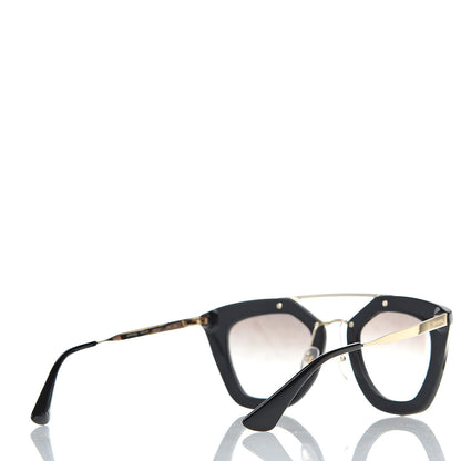 Prada Acetate Cinema Sunglasses SPR 09Q Black 4 of 9