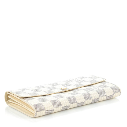 Louis Vuitton Damier Azur Sarah Wallet 4 of 7