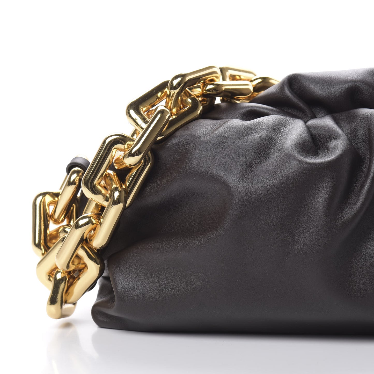 Calfskin The Pouch Chain Ebano