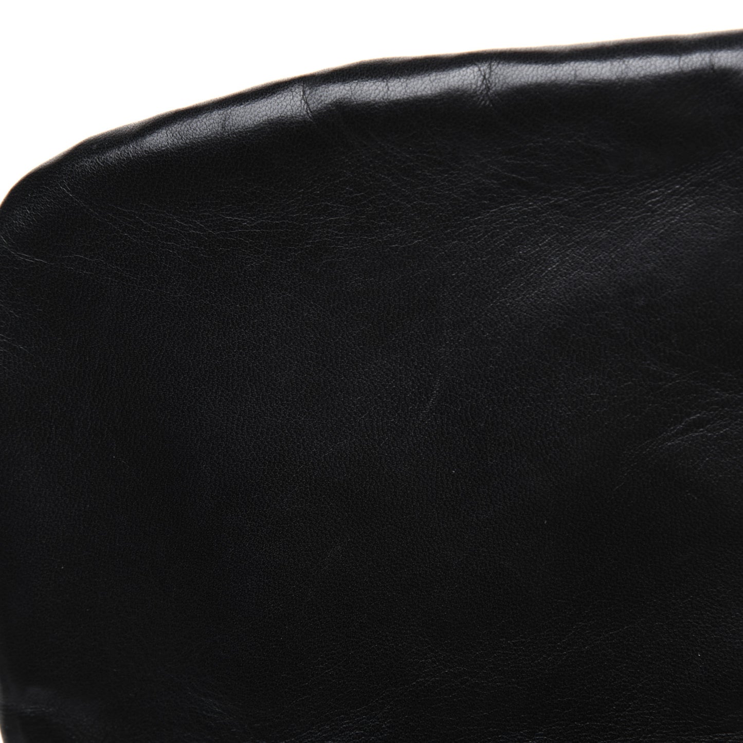 Lambskin Quilted Small Sharpei Flap Black