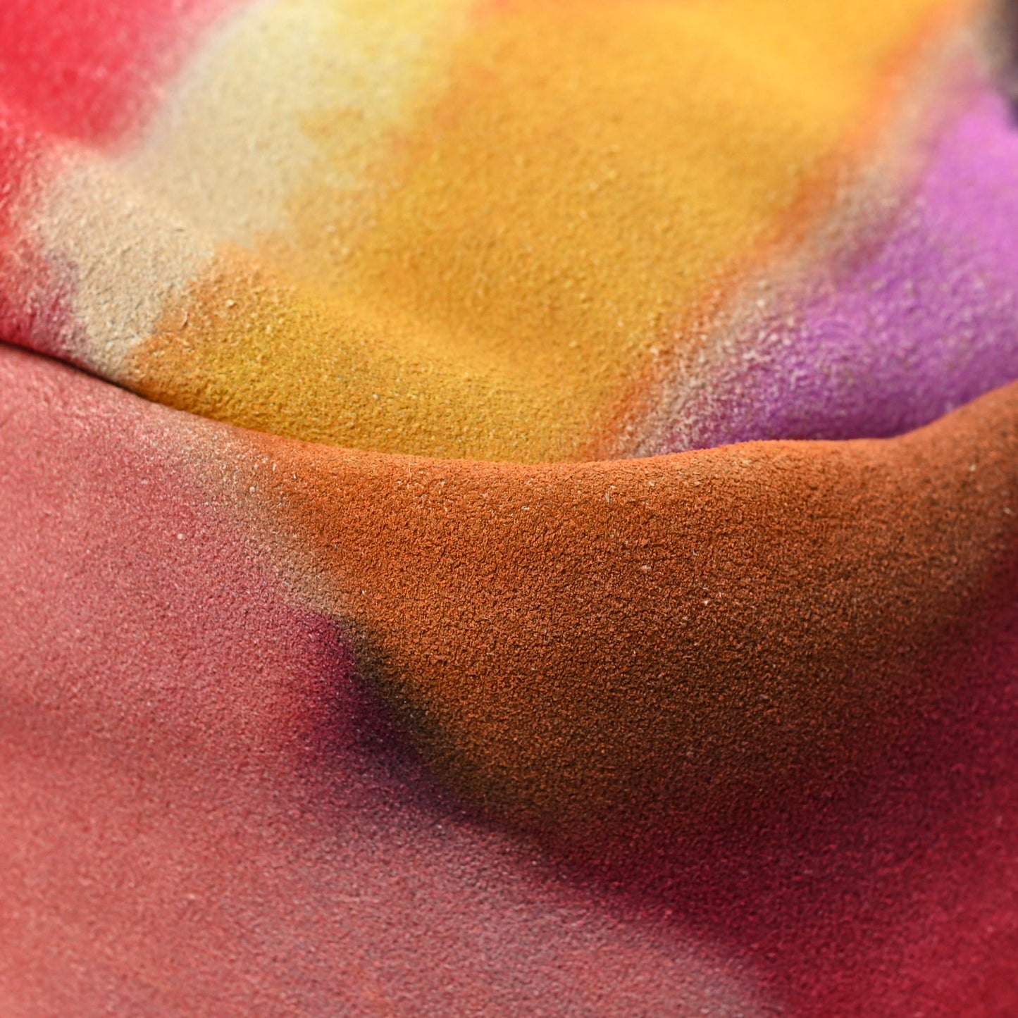 Printed Ultra Soft Lambskin Medium Flower Power Messenger