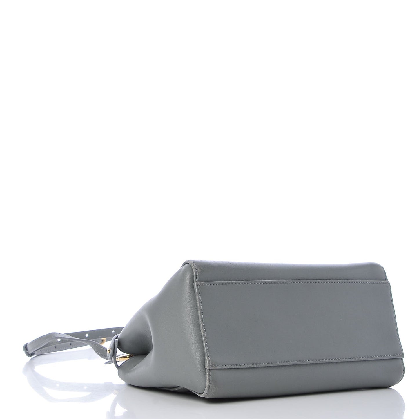 Nappa Colorblock Mini Peekaboo Iconic Satchel Grigio Chiaro Fragola Blue