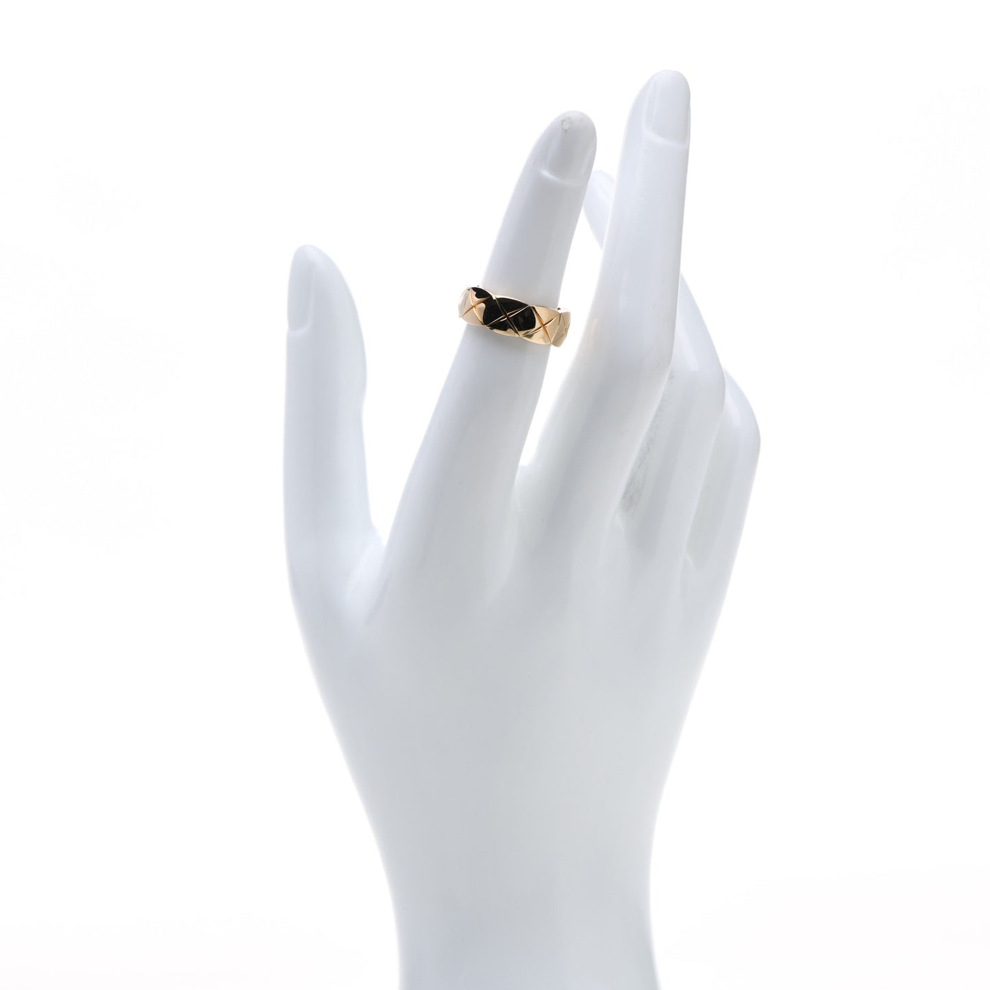 18K Yellow Gold Small Coco Crush Ring 49 4.75