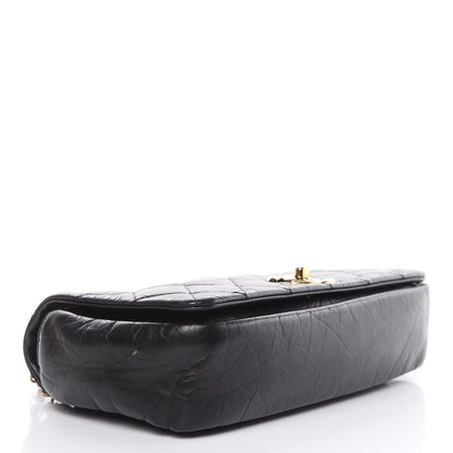 Chanel Aged Calfskin Quilted Small Pondichery Flap Black 4 of 10