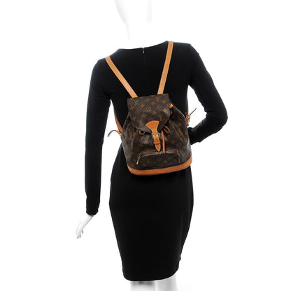 Louis Vuitton Monogram Montsouris MM Backpack 2 of 11